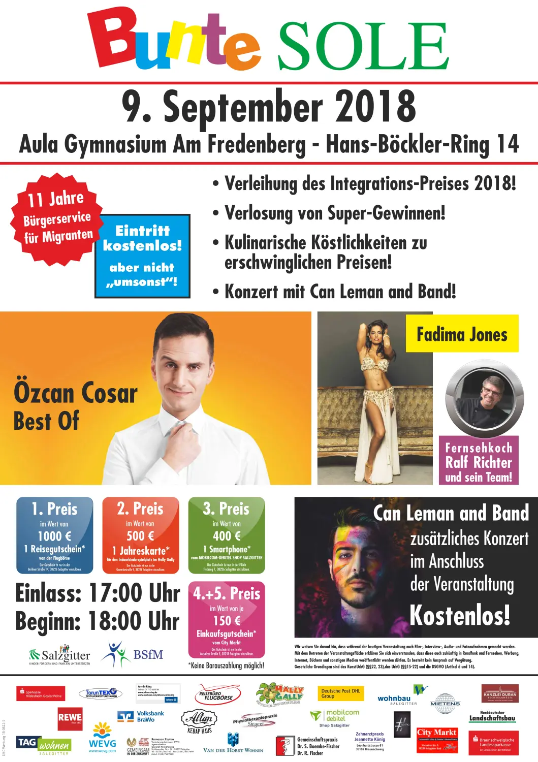 Bürgerservice für Migranten - Flyer 2018