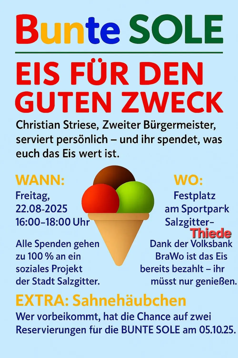 Bürgerservice für Migranten – Bunte Sole Flyer